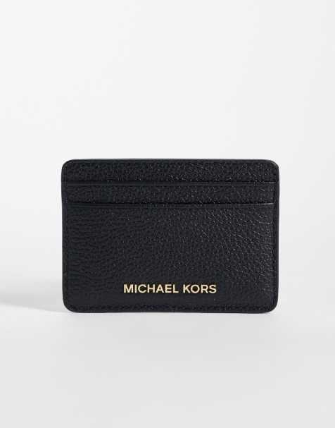 Michael Kors Jet Set Kartenetui in Schwarz - view 1