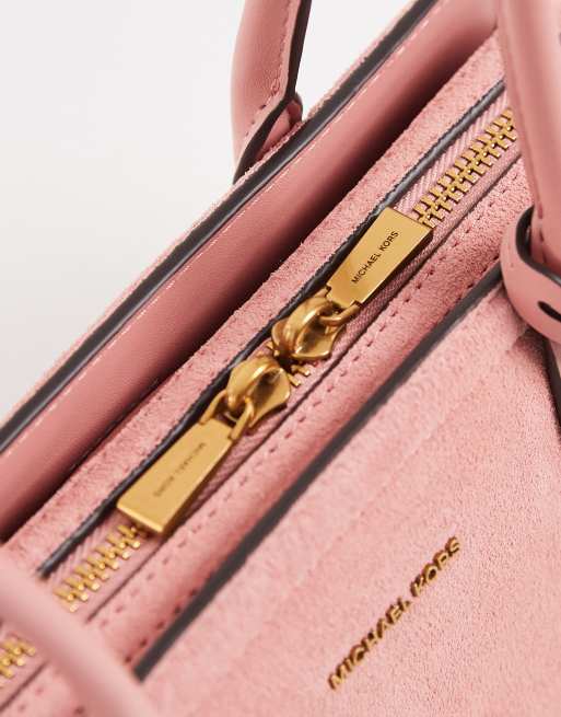 Michael Kors - Laila East West - Bolso de hombro pequeño rosa prímula, 3 de 4