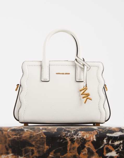 Michael Kors Laila extra small crossbody bag in egg shell white - view 1