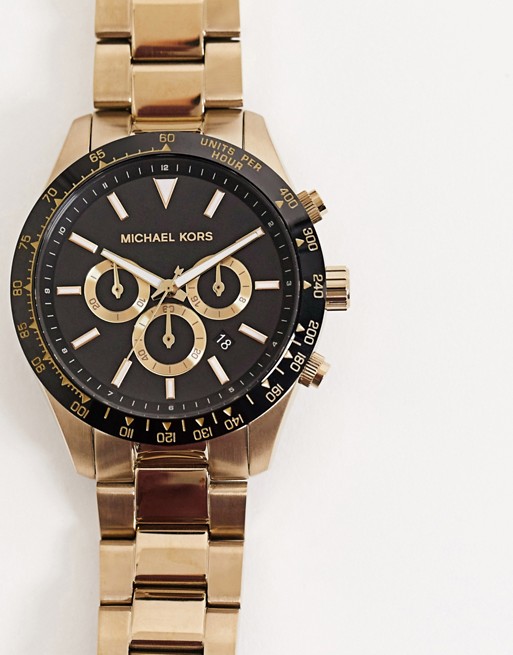 Michael Kors layton antique gold bracelet watch MK8783