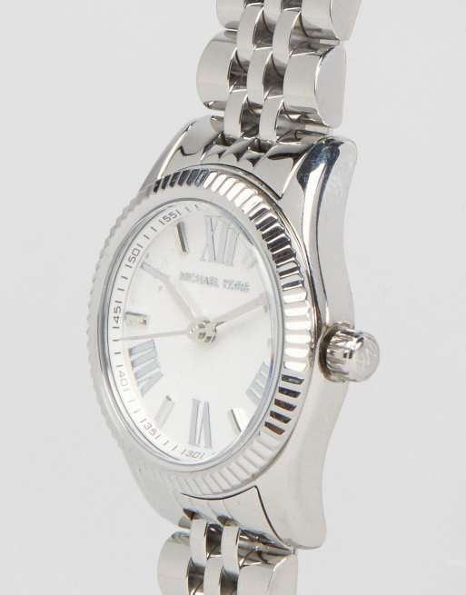 Small silver deals michael kors watch