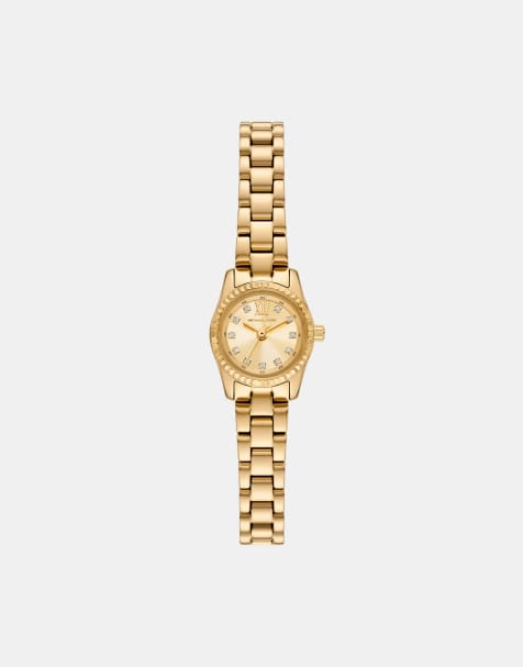 Michael Kors - Lexington - Montre en acier inoxydable avec mouvement à 3 aiguilles - Doré - view 1