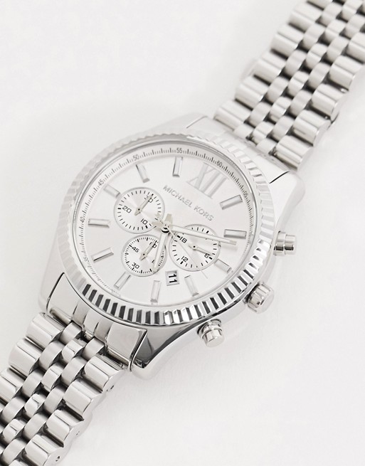 Michael Kors lexington silver bracelet watch MK8405