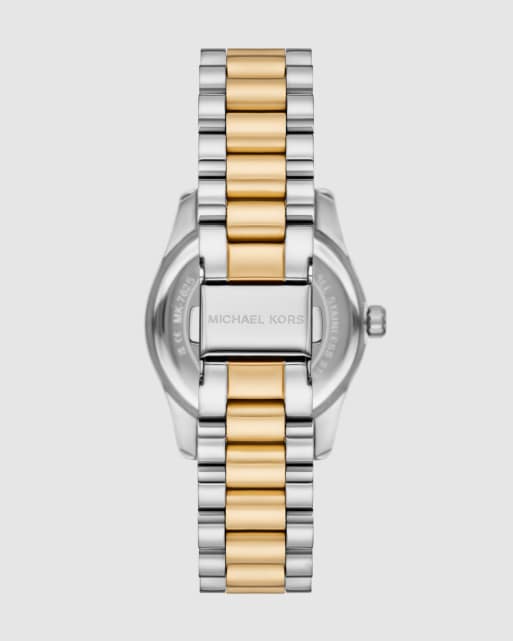 Michael Kors Lexington three-hand two-tone stainless steel watch in 2-tone, 4 of 4