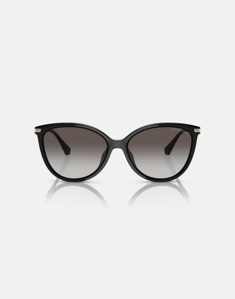 Michael Kors lunettes de soleil œil-de-chat Dupont à verres gris, noir - view 1