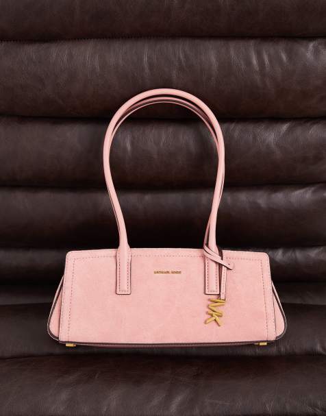 Michael Kors mała pozioma torebka na ramię w kolorze primrose pink - view 1