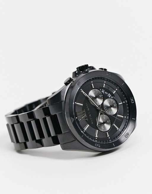 Mk black watch discount mens