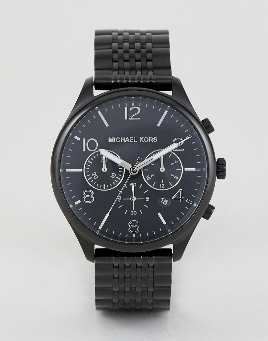 Michael Kors – Merrick MK8640 – Kronografiskt armbandsur i svart