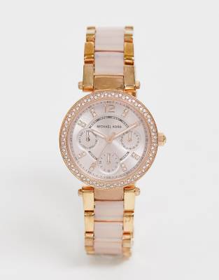 mini parker rose gold watch