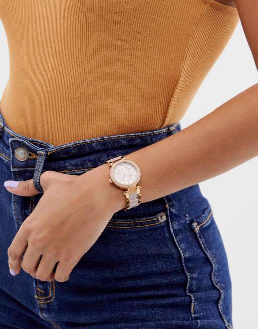 Mini parker rose gold watch sale