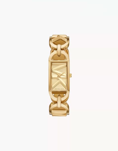 Michael Kors - MK Empire - Montre en acier inoxydable avec mouvement à 3 aiguilles - Doré - view 1