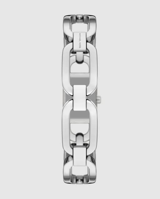 Michael Kors Mk empire three-hand stainless steel watch in silver, 4 of 4