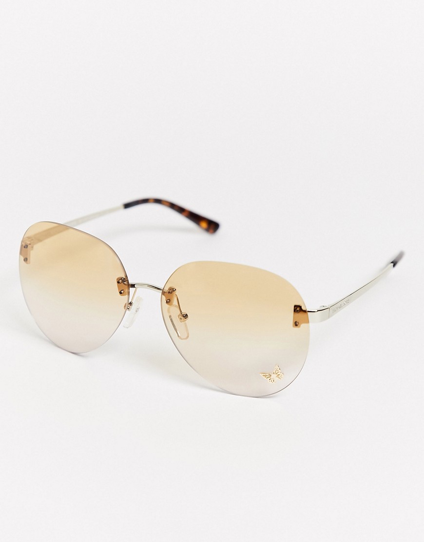 Michael Kors MK1037 aviator sunglasses-Gold