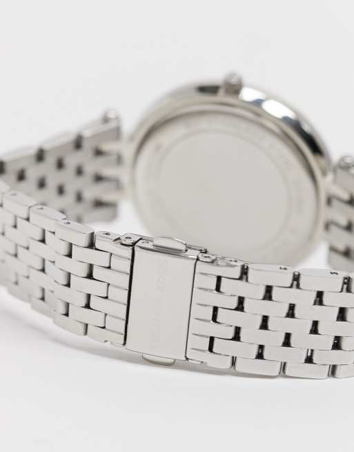 Michael Kors MK3190 Darci Klocka i silver, 4 av 4