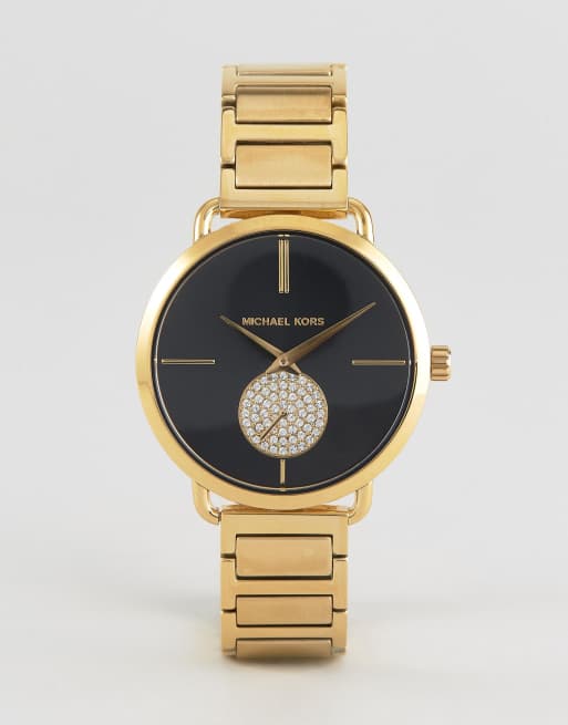 Michael Kors MK3788 Portia Bracelet Watch In Gold ASOS