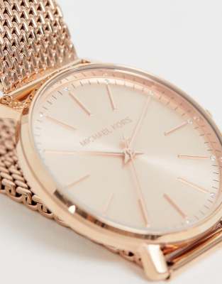 michael kors pyper rose gold watch