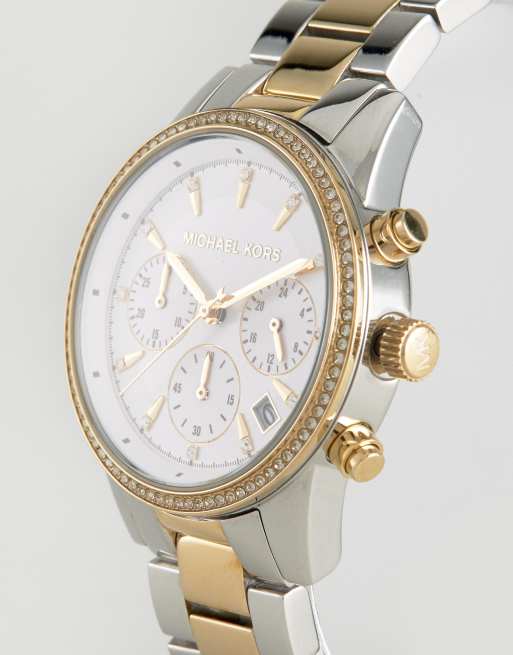 Michael Kors MK5615 Silver Mini Parket Watch