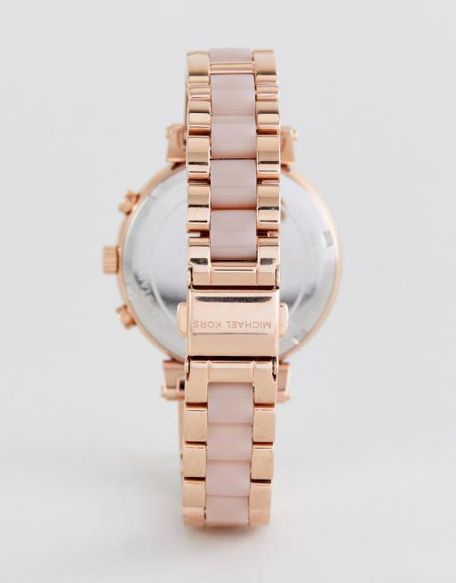 Michael Kors MK6560 Sofie Bracelet Watch In Rose Gold 39mm