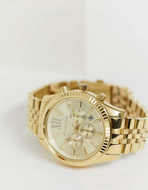 Michael kors on sale uhren gold