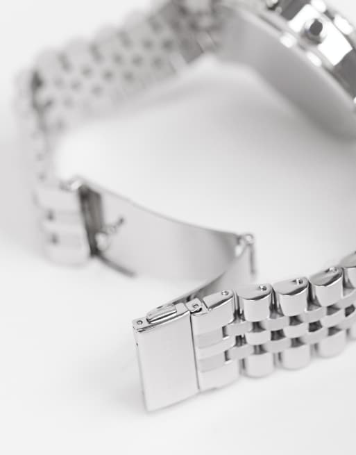 Michael Kors MK8602 Lexington Bracelet Watch In Silver 44mm, 3 of 4