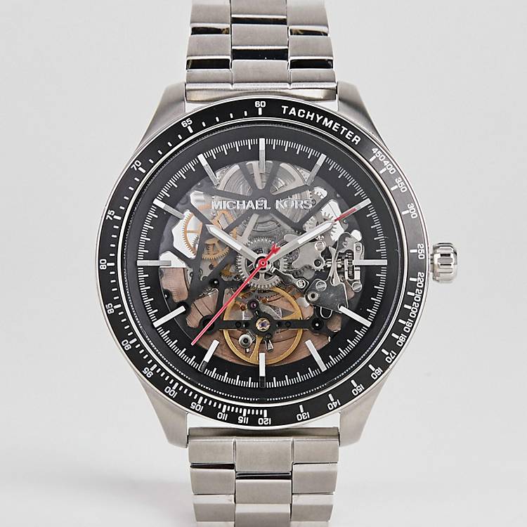 Michael Kors MK9037 Merrick Automatic Bracelet Watch 42mm | ASOS