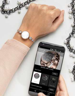 michael kors fitness tracker rose