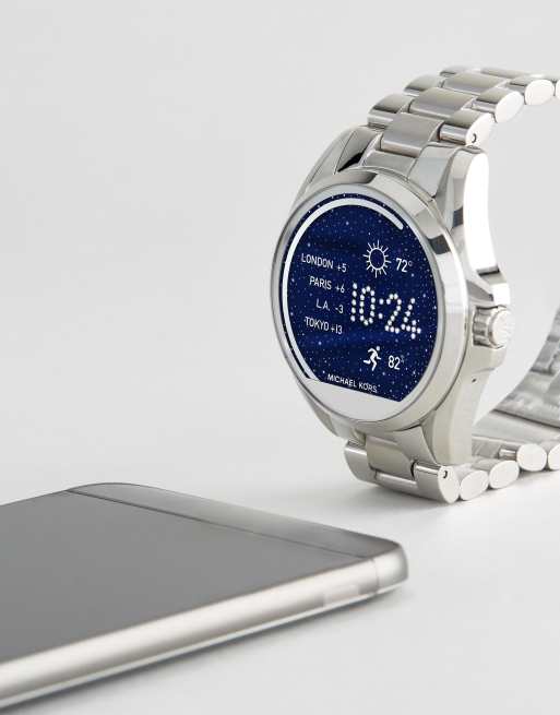 Michael kors smartwatch online zilver