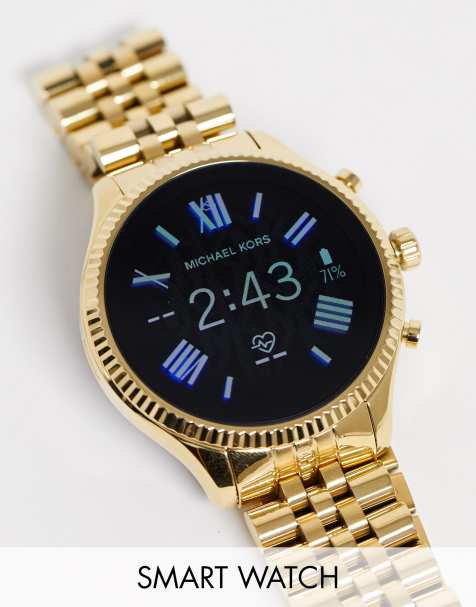 Michael Kors – MKT5078 Lexington – Elegante goldene Armbanduhr