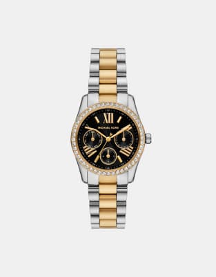 Michael Kors - Multifunction Lexington - Damenuhr aus zweifarbigem Edelstahl-Bunt