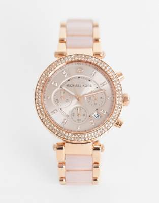 michael kors parker rose gold