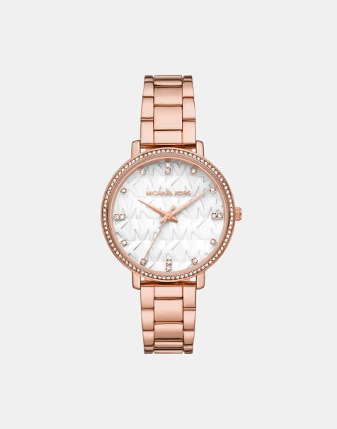 Michael Kors - Pyper - Montre en alliage avec mouvement à 3 aiguilles - Or rose - view 1