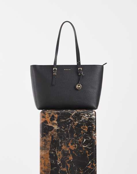 Michael Kors quinn large tote bag in black - view 1