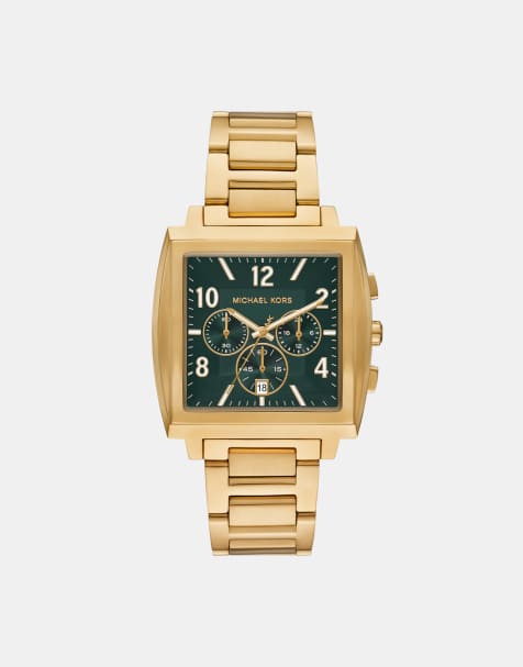 Michael Kors - Rhys - Montre chronographe pour homme en acier inoxydable - Doré - view 1
