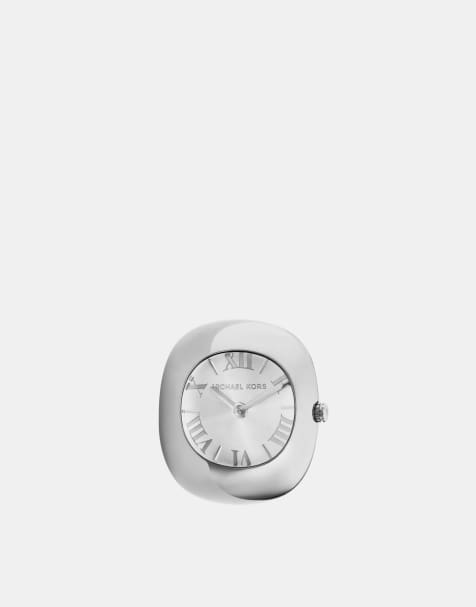 Michael Kors - Rylee - Montre en acier inoxydable avec mouvement à 2 aiguilles - Argenté - view 1
