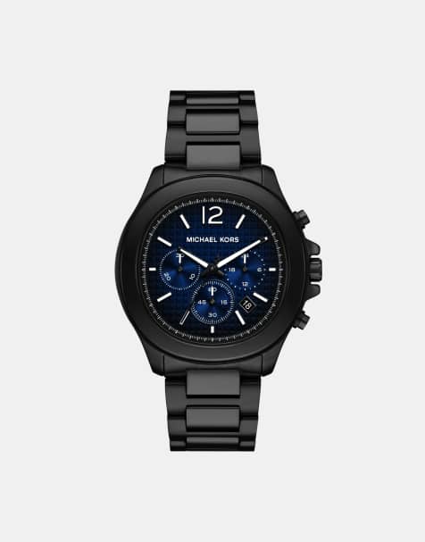 Michael Kors – Sage Chronograph – Herrenuhr aus schwarzem Edelstahl - view 1