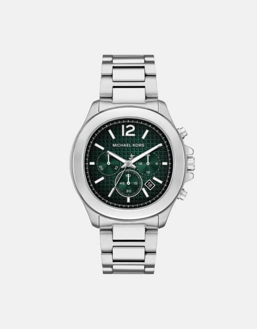 Michael Kors - Sage - Montre en acier inoxydable à mouvement chronographe - Argenté