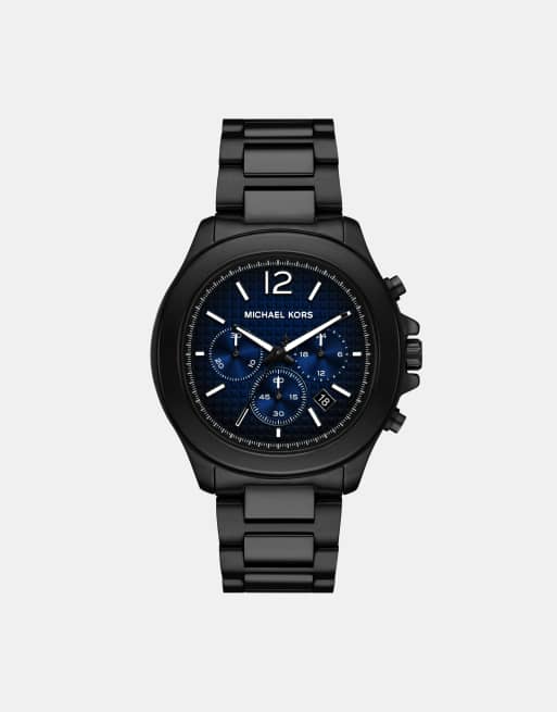 Michael Kors - Sage - Montre en acier inoxydable avec mouvement à chronographe - Noir