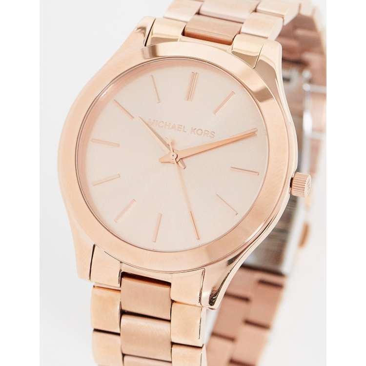 Michael kors store uhr runway rosegold