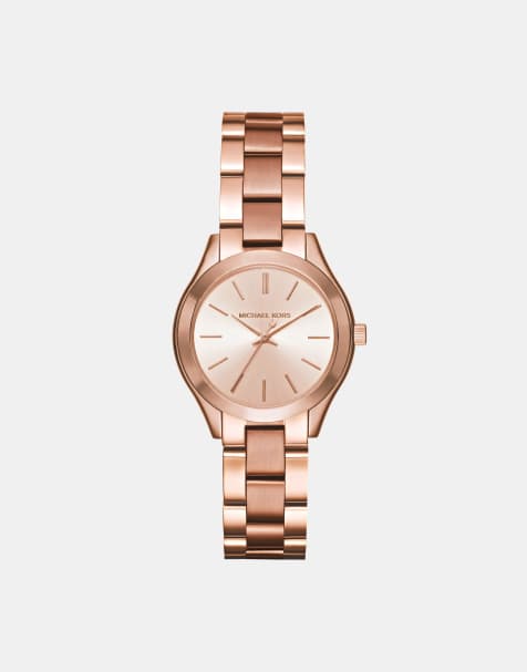 Michael Kors - Slim Runway - Montre - Or rose MK3513 - view 1