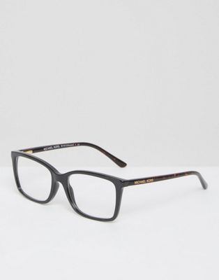 Michael Kors Square Frame Optical Clear Lens Glasses | ASOS
