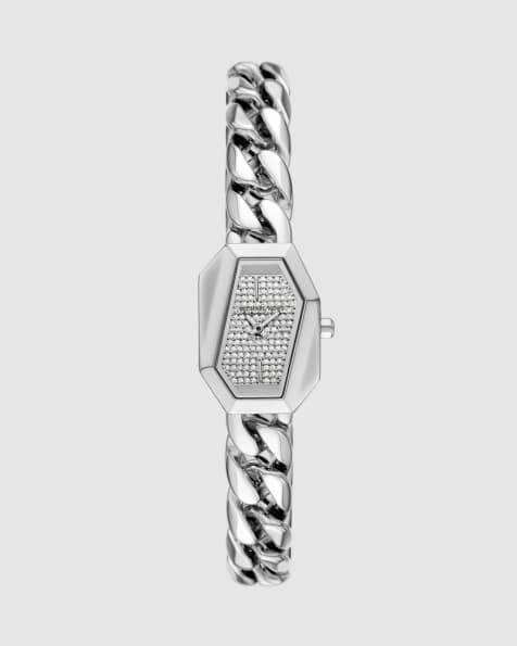Michael Kors Suri two-hand stainless steel watch in silver - view 1