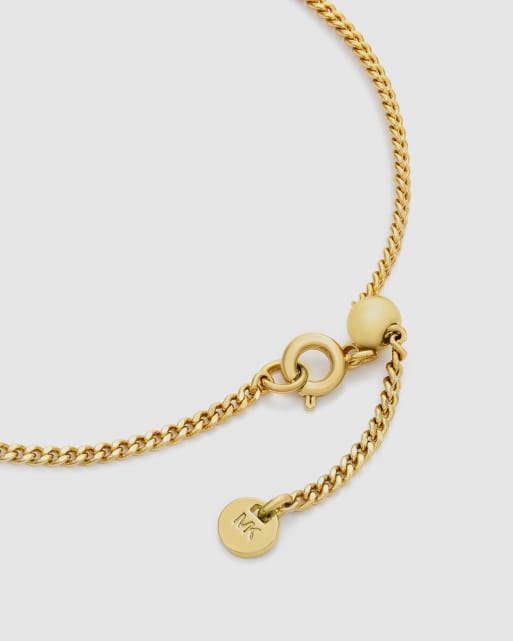 Michael Kors Women's logo bracelet, mkj8576710 in gold, 2 of 3
