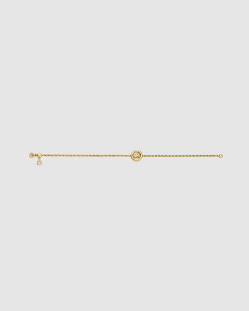 Michael Kors Women's logo bracelet, mkj8576710 in gold, 3 of 3