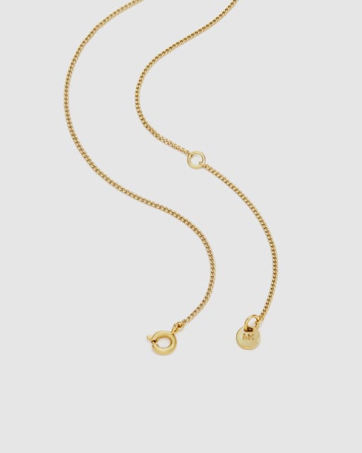 Michael Kors Women's logo pendant necklace, mkj8502710 in gold, 3 of 3