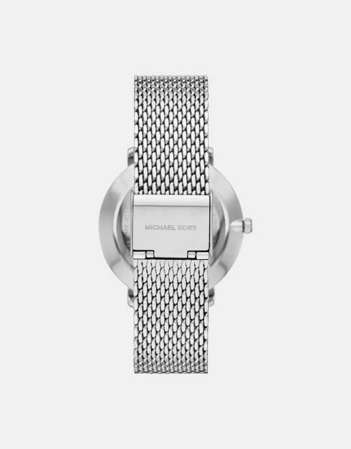 Michael Kors Women's pyper three-hand steel watch - SILVER, 3 of 3