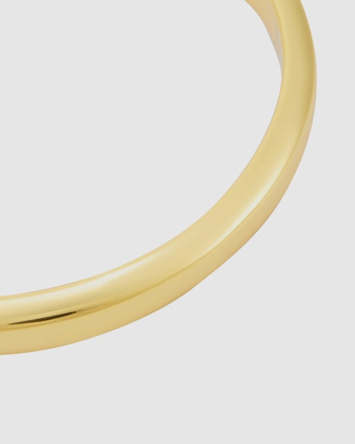 Michael Kors Women's soft square bangle bracelet, mkj8598710 in gold, 2 of 3
