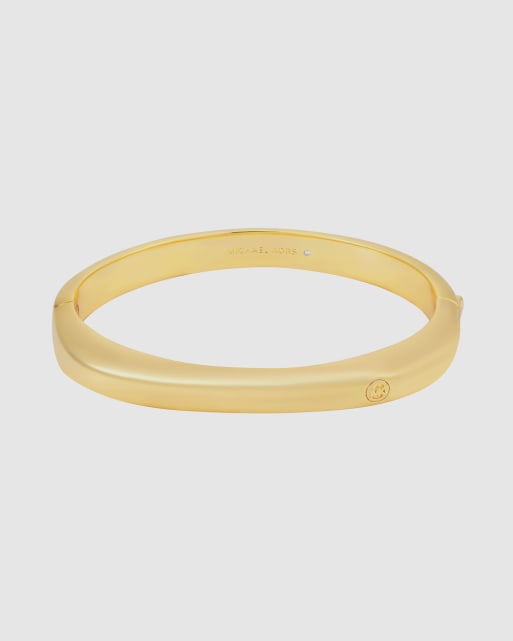 Michael Kors Women's soft square bangle bracelet, mkj8598710 in gold, 3 of 3