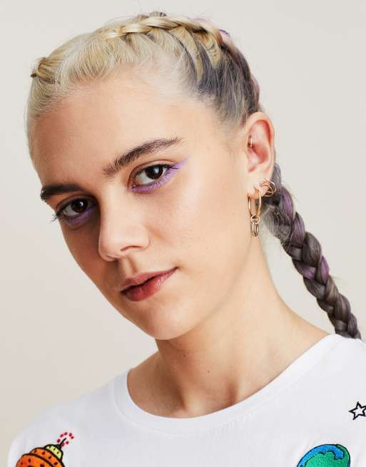 Midlertidig hår makeup i Grey til blonde hårfarve fra L'Oreal Paris Colorista, 2 af 4