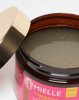 Mielle Pomegranate & Honey Coil Sculpting Custard 34ml-no Color In Pink