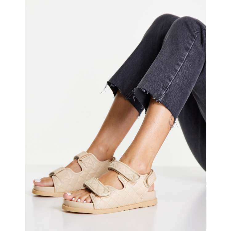 Quilty ankle strap store sandals